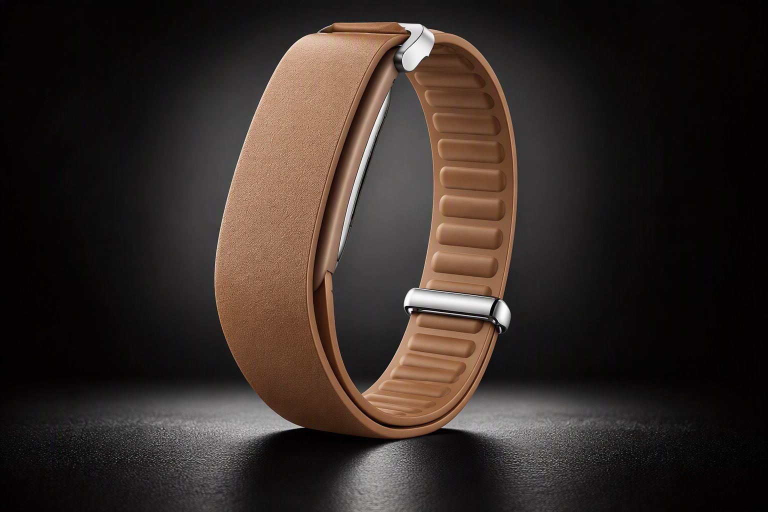 Tan leather band
